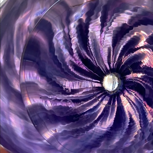 Hand Blown Glass Bowl - Picture 2 of 3